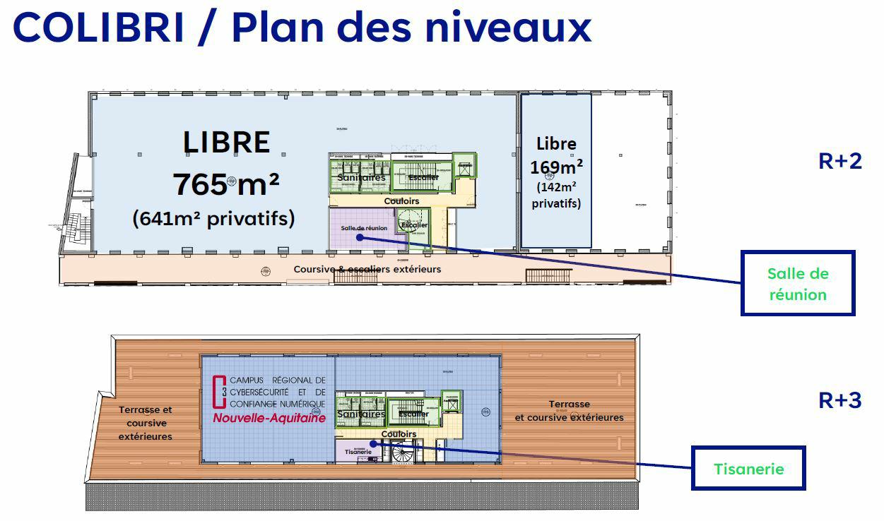 Bureau Pessac 1633m² Location bureau Pessac Gironde OLBUR2316043 3